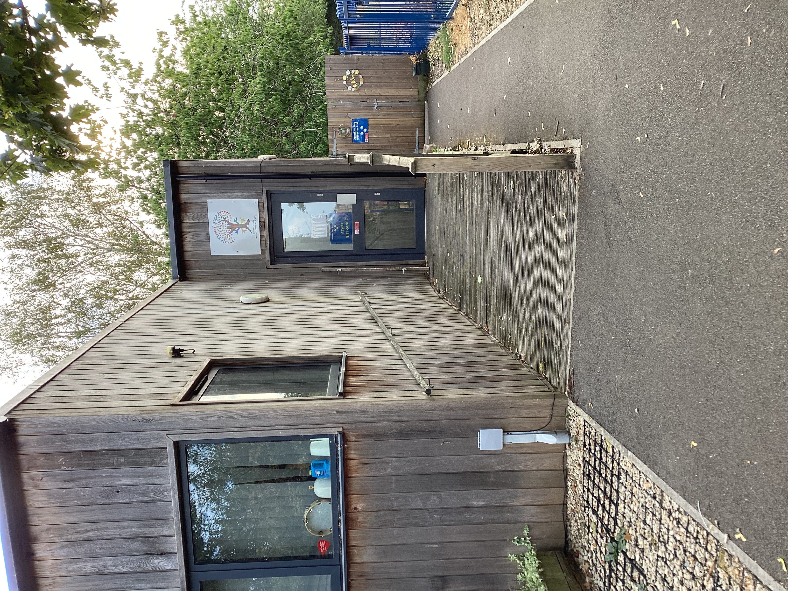Entrance to Yarnton Day Nursery
